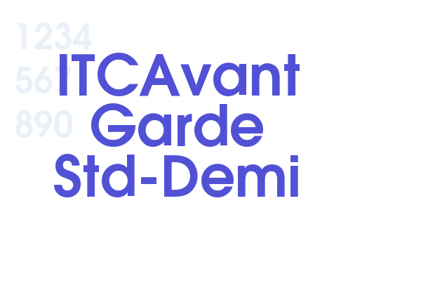 ITCAvant Garde Std-Demi