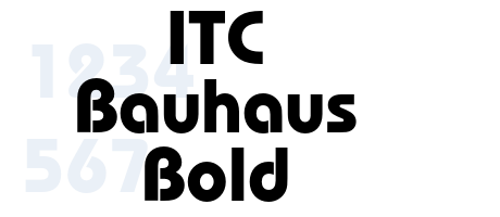 ITC Bauhaus Bold