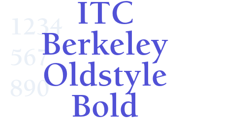 ITC Berkeley Oldstyle Bold-font-download