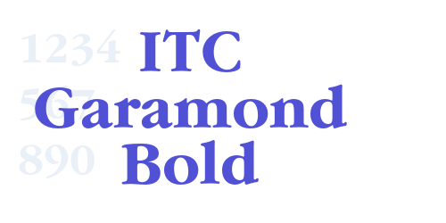 ITC Garamond Bold-font-download