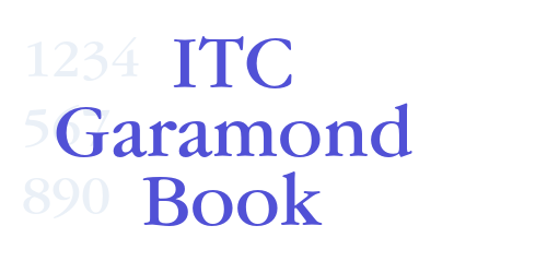 ITC Garamond Book-font-download