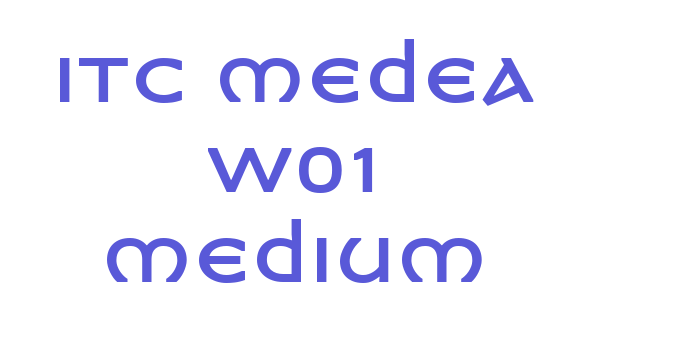 ITC Medea W01 Medium Font