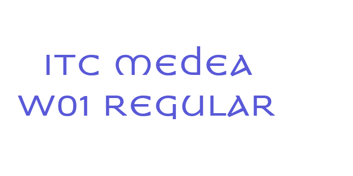 ITC Medea W01 Regular Font Download