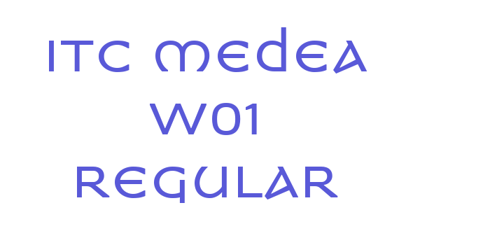 ITC Medea W01 Regular Font