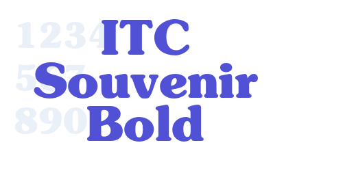 ITC Souvenir Bold-font-download