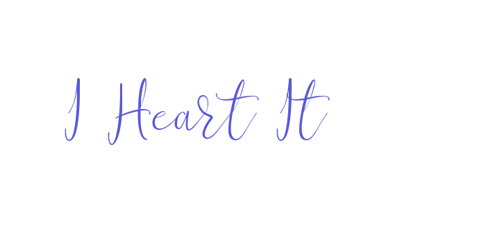 I Heart It Font Download