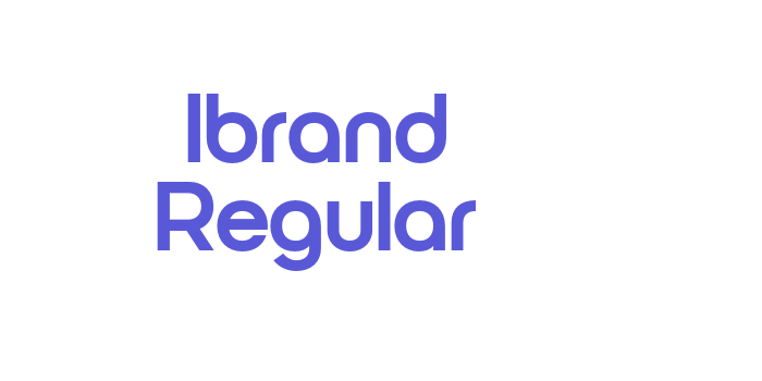 Ibrand Regular Font Download