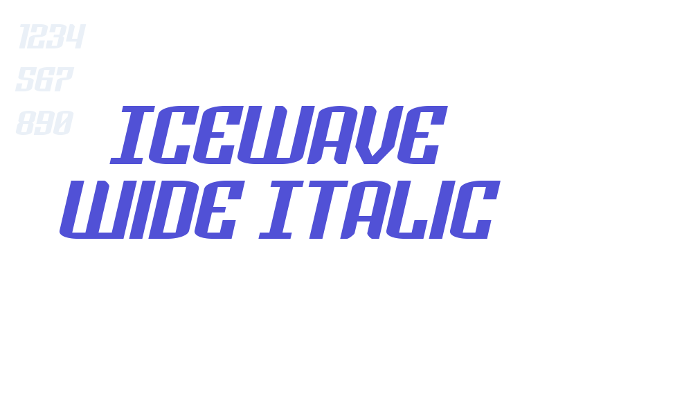 Icewave Wide Italic-font-download