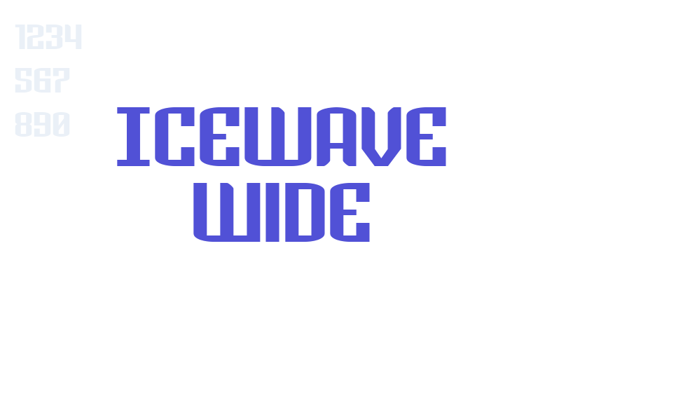 Icewave Wide-font-download