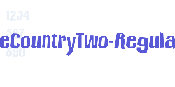 IcicleCountryTwo-Regular font free