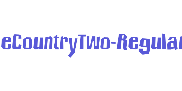 IcicleCountryTwo-Regular Font Download