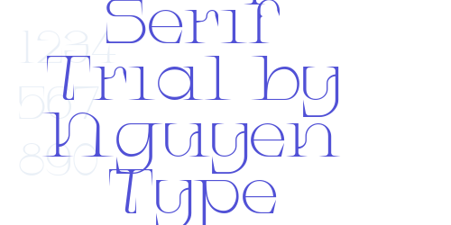 Iconique Serif Trial by Nguyen Type Regular-font-download