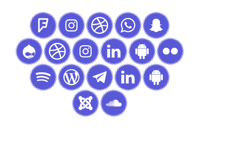 Icons Social Media 15 Font Download