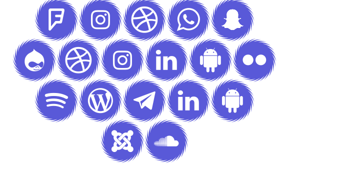 Icons Social Media 15 Font Download