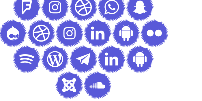 Icons Social Media 15 Font