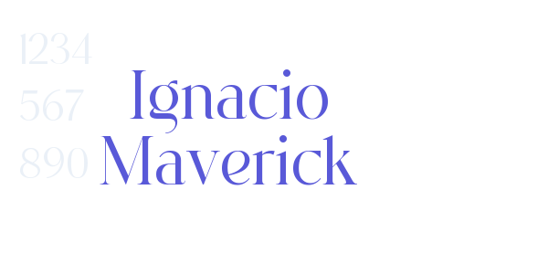 Ignacio Maverick font free