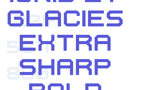 Ignis et Glacies Extra Sharp Bold Font Download