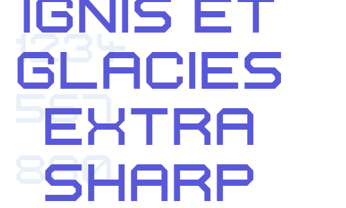 Ignis et Glacies Extra Sharp Font Download