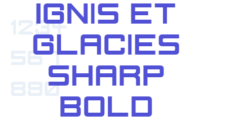 Ignis et Glacies Sharp Bold-font-download