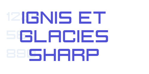 Ignis et Glacies Sharp-font-download