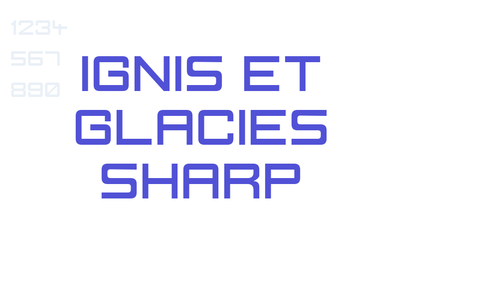 Ignis et Glacies Sharp-font-download