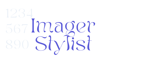 Imager Stylist font free