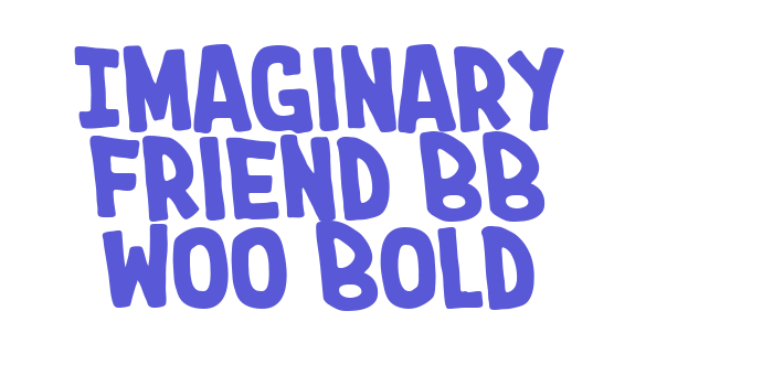 Imaginary Friend BB W00 Bold Font Download