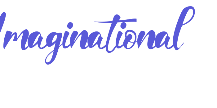 Imaginational Font Download