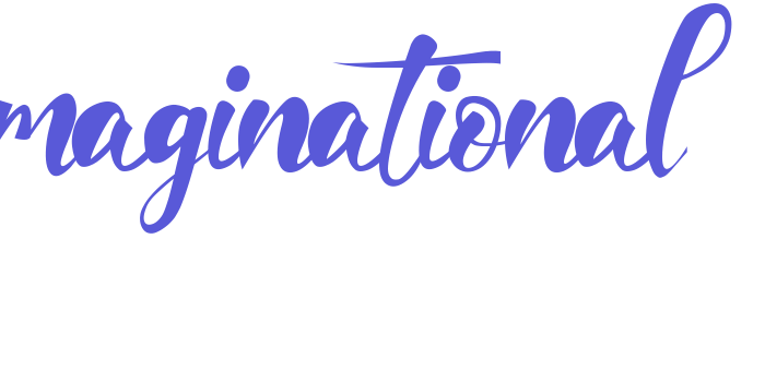 Imaginational Font