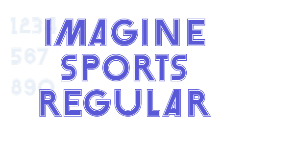 Imagine Sports Regular font free