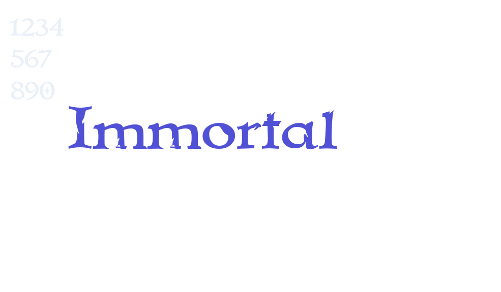 Immortal-font-download