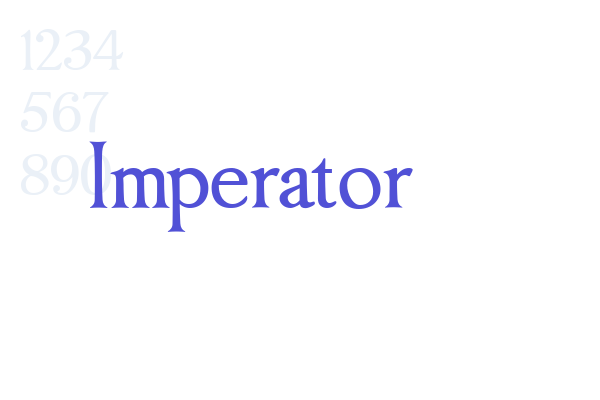 Imperator Font Download