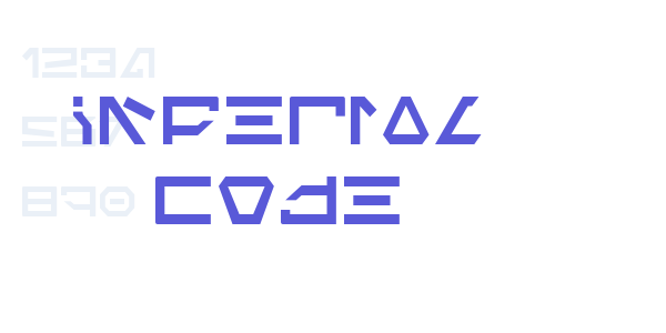 Imperial Code font free