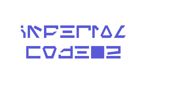 Imperial Code 2 Font Download