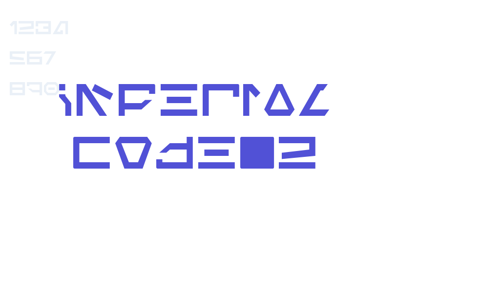 Imperial Code 2-font-download