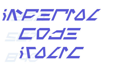 Imperial Code Italic Font Download