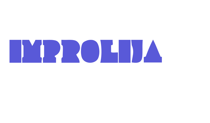 Improlija Font