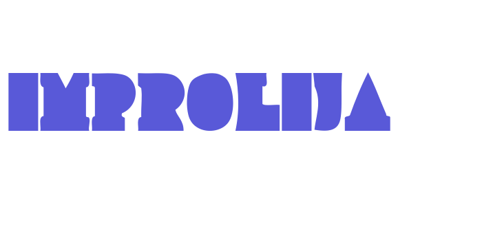 Improlija Font Download