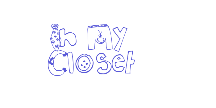 In My Closet Font Download