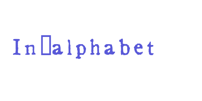 In_alphabet Font Download