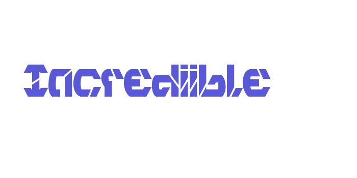 Incrediible Font Download