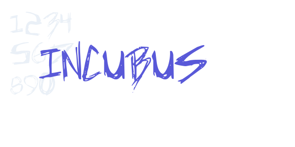 Incubus font free