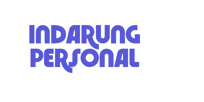 Indarung Personal Font Download