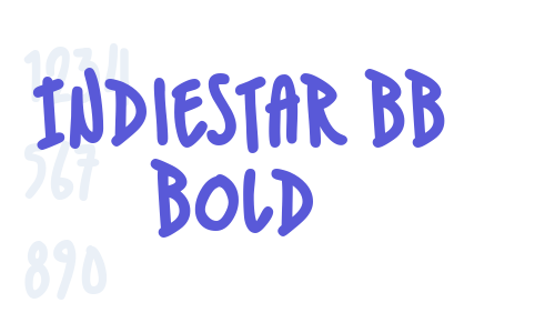 IndieStar BB Bold Font Download