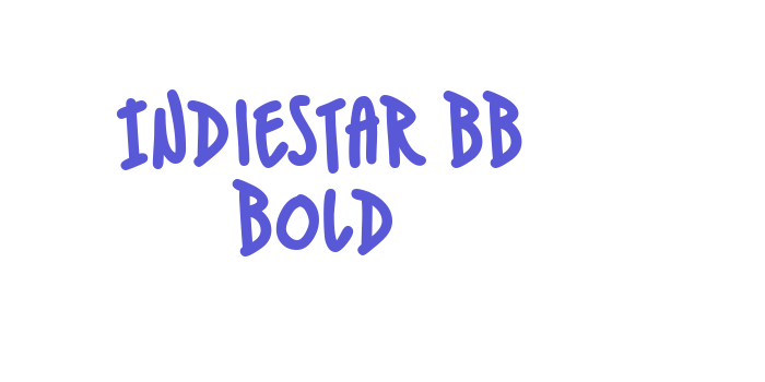 IndieStar BB Bold Font Download