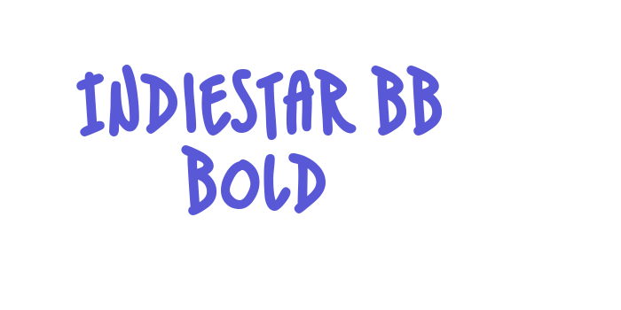 IndieStar BB Bold Font