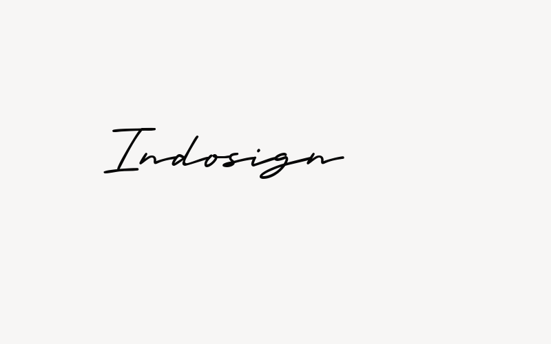 Indosign Font