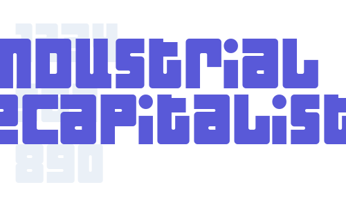 Industrial Decapitalist Font Download