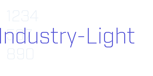 Industry-Light-font-download