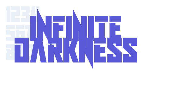 Infinite Darkness font